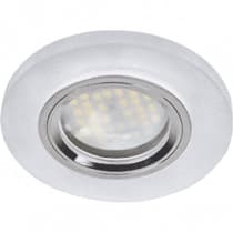 Ecola MR16 DL1650 GU5.3 Glass Стекло Круг Матовое/Хром 25x95 (кd74) FN1650EFF