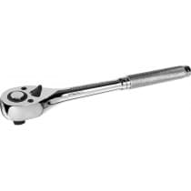 Трещотка для торцовых головок KRAFTOOL 1/2", 72 зубца, Cr-V сталь, цельнометаллическая 27793-1/2_z02