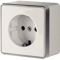 Розетка с заземлением и шторками Werkel WL15-02-02 Gallant слоновая кость 4690389102226