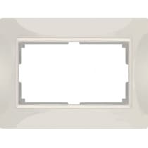 Рамка для двойной розетки Werkel Snabb basic WL03-Frame-01-DBL-ivory слоновая кость 4690389116995