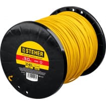 Леска для триммера ЗВЕЗДА 3.0 мм  240 м STEHER 75015-3.0