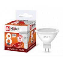 Лампа светодиодная LED-JCDR-VC 8Вт 230В GU5.3 6500К 600Лм IN HOME 4690612024721