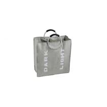 Корзина для белья FIXSEN LOFT STYLE с алюминиевыми ручками серая (FX-1021)