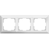 Рамка на 3 поста Werkel Fiore WL14-Frame-03 белый 4690389109119