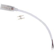 Ecola LED strip 220V connector кабель питания 150мм с муфтой и разъемом IP68 для ленты 14x7 SCJN14ESB SCJN14ESB