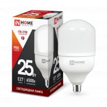 Лампа светодиодная LED-HP-PRO 25Вт 230В E27 6500К 2250Лм IN HOME 4690612031064