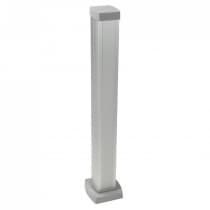 Мини-колонна Snap-On алюминиевая с крышкой из алюминия 1 секция, высота 0,68 метра, цвет алюминий Legrand 653004