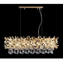 Подвесной светильник Crystal Lux ROMEO SP8 GOLD L1000