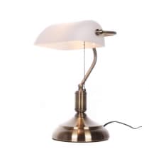 Офисная настольная лампа Banker LDT 305 WT Lumina Deco
