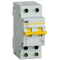 Выключатель-разъединитель IEK трехпозиционный ВРТ-63 2P 63А MPR10-2-063
