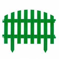 Забор декоративный Винтаж, 28 х 300 см, зеленый, Россия, Palisad 65012
