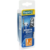 Заклепка из нержавеющей стали RAPID 4.0 x 14 мм, 50 шт., 5000395