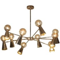 Потолочная люстра Loft It Halley 10046/10 Gold