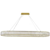 Подвесной светильник Newport 8240 8240/140 oval gold