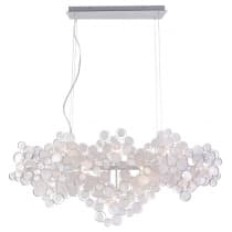 Подвесной светильник Crystal Lux Deseo SP15 L1400 Silver