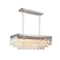 Подвесная люстра Newport 31100 31111/S nickel