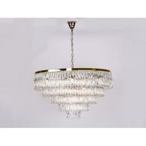 Подвесная люстра Newport 10120 10129+17/C gold