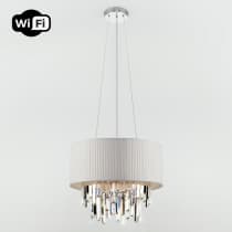 Подвесная люстра Amantea 10122/6 хром/прозрачный хрусталь Strotskis Smart (10106/6) Eurosvet