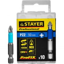 Биты STAYER PZ2, 50 мм, 10 шт 26223-2-50-10_z01