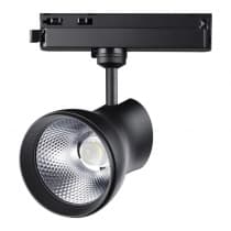 Однофазный трековый светильник IP20 LED 4000K 30W 220-240V PIRUM 358439 PORT NT20 080 черный
