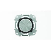 Мех электронного поворотного светорегулятора для LED, 2 - 100 Вт, кольцо "чёрное стекло" ABB SKY Moon