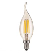 Лампа светодиодная Elektrostandard Свеча на ветру BL120 6W 3300K E14