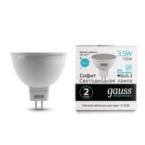 Лампа светодиодная Gauss LED Elementary MR16 GU5.3 3.5W 4100K 13524