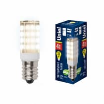 Лампа светодиодная Uniel LED-Y16-4W/WW/E14/CL 3000K UL-00000179