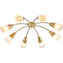 Потолочная люстра Escada Aquilegia 1100/8P Gold