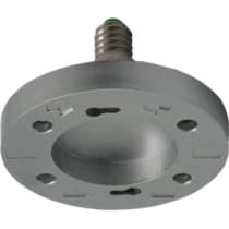 Переходник Ecola base  с цоколя E14 на GX53 Серебряный A4T15SEAY