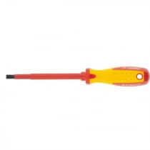 Отвертка Insulated, SL5,5 x 125 мм, CrMo, до 1000 В, двухкомпонентная рукоятка Matrix Professional 12918
