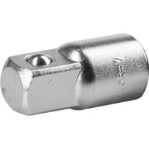 Адаптер для торцовых головок увеличивающий KRAFTOOL 3/8"F x 1/4"M, хромированный 27840_z01