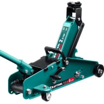 KRAFTOOL S-PIN 2.5т 140-385мм подкатной домкрат с увеличенным подъемом и фиксатором 43457-2.5