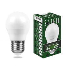 Лампа светодиодная Saffit SBG4505 5W E27 4000К 55026