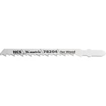 Полотна для электролобзика по дереву, 3 шт, T144D, 75 х 4 мм, HCS Matrix Professional 78204