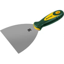 Шпательная лопатка KRAFTOOL 125 мм, нержавеющее полотно, двухкомпонентная рукоятка, 10035-125
