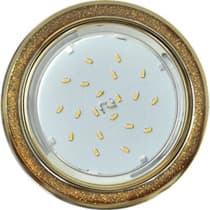 Встраиваемый светильник Ecola H4 DL3901 GX53 Золотой FY53GRECB