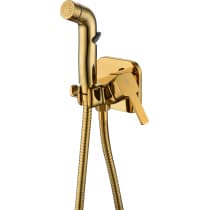 Смеситель с гигиеническим душем RUSH Capri встраиваемый, золото (CA1435-99G)