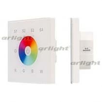 Сенсорный диммер Arlight Sens SR-2820B-AC-RF-IN White (220V,RGBW,1 зона) 021038