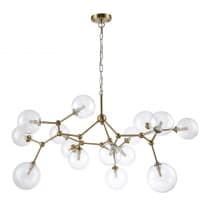 Подвесная люстра Crystal Lux Maximo SP15 Bronze