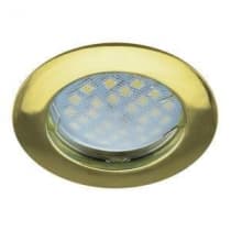 Встраиваемый светильник Ecola MR16 DL100 GU5.3 золото FG1601EFF