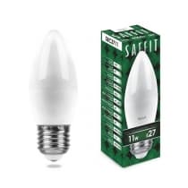 Лампа светодиодная SAFFIT SBC3711, C37 (свеча), 11W 230V E27 4000К 55135