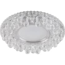 Светильник потолочный встраиваемый FERON CD941, под лампу с LED подсветкой 15LED*2835 SMD 4000K, MR16 G5.3 32654