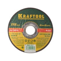 Круг отрезной по нержавеющей стали для УШМ KRAFTOOL 115x1.0x22.23 мм 36252-115-1.0