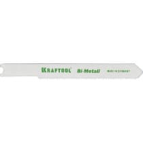 Полотна KRAFTOOL, U118AF, для эл/лобзика, Bi-Metall, по металлу (1,5-2мм), US-хвост., шаг 1,2мм, 55мм, 2шт 159655-1,2