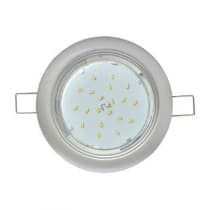 Встраиваемый светильник Ecola GX53 DGX5315 серебро FS53EFECD