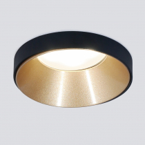 Точечный светильник Elektrostandard Discus 112 MR16 золото/черный