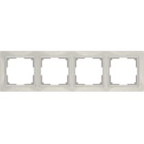 Рамка на 4 поста Werkel Snabb basic WL03-Frame-04 слоновая кость 4690389098765
