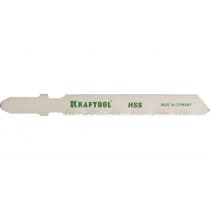 Полотна для лобзика KRAFTOOL по металлу HSS, EU-хвост., шаг 1.2 мм, 55 мм, 5 шт., 159551-1.2-S5