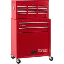 Тележка инструментальная STAYER 2 ящика + ящик настольный, 7 полок, 616х330х742 мм 38909-K